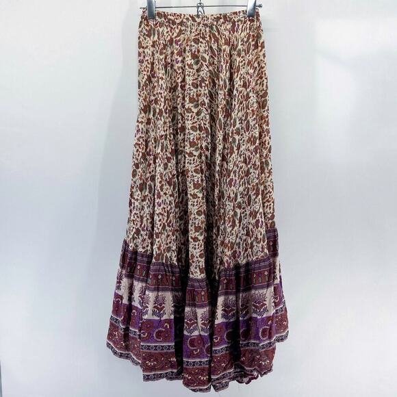 Spell & the Gypsy Love Castaway Skirt Maxi Floral Boho High Low Size 6 - Picture 3 of 8